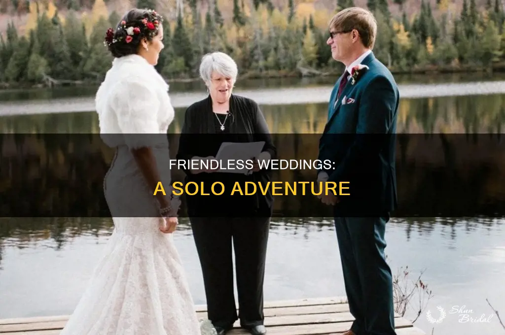 have no friends wedding