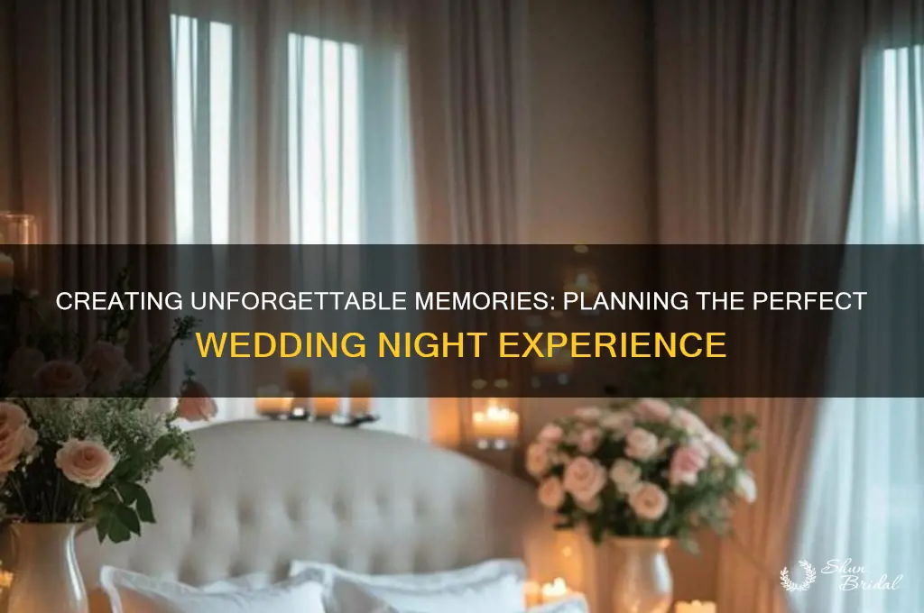 have our wedding night