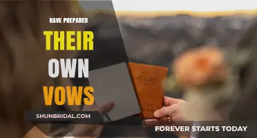 Crafting Love's Promise: Couples Who Write Their Own Wedding Vows
