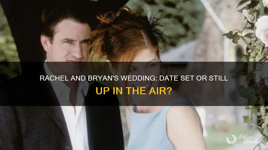 have rachel and bryan set a wedding date