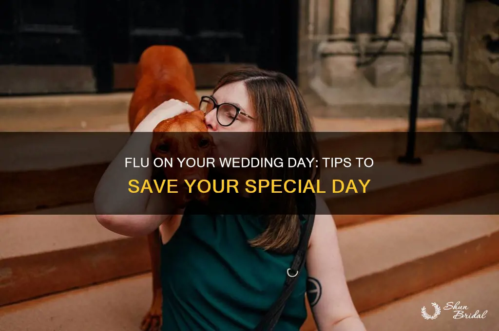 have the flu on wedding day
