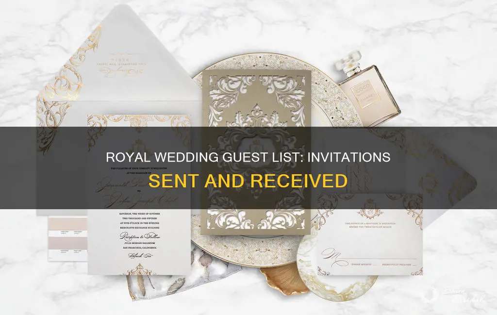 have the royal wedding invitations been sent