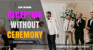 Celebrate Love: Hosting a Wedding Reception Without the Ceremony