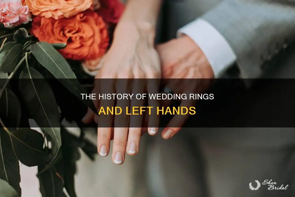 have wedding rings always been worn on the left hand