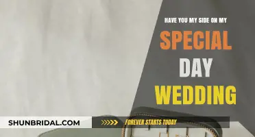 Will You Stand By My Side on My Wedding Day?