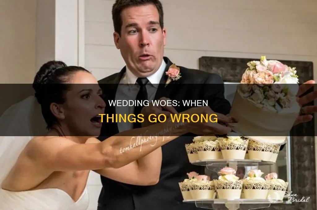 have you seen a wedding be ruined