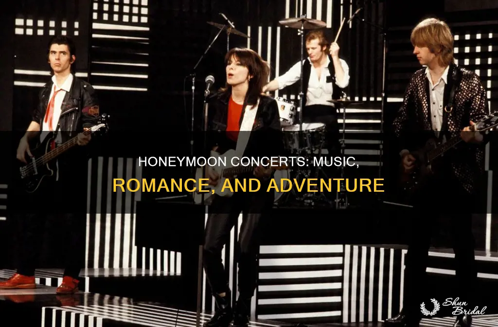 have your honeymoon at a concert