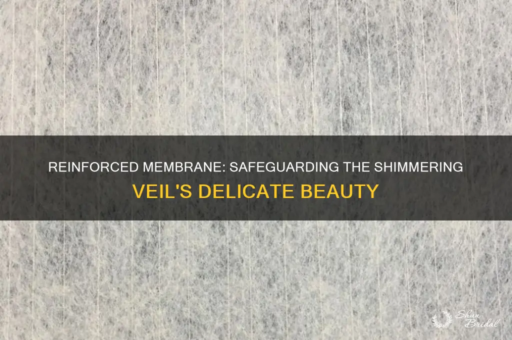have your reinforced membrane protect the shimmering veil