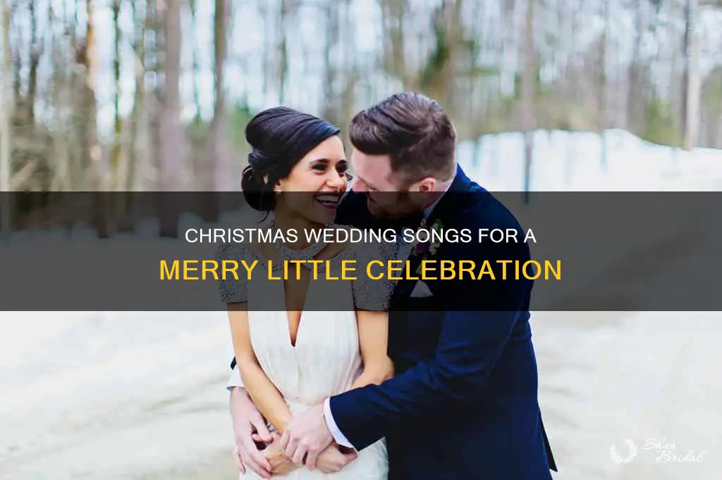 have yourself a merry little christmas christmas wedding songs