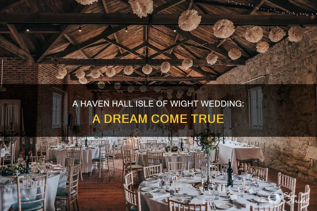 haven hall isle of wight wedding