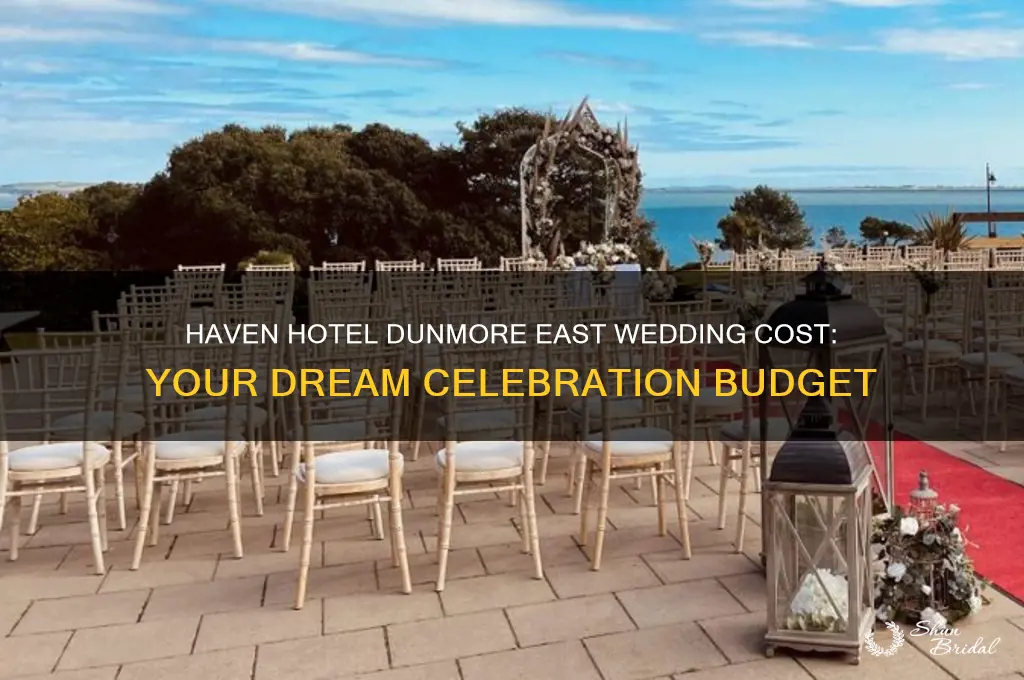 haven hotel dunmore east wedding cost