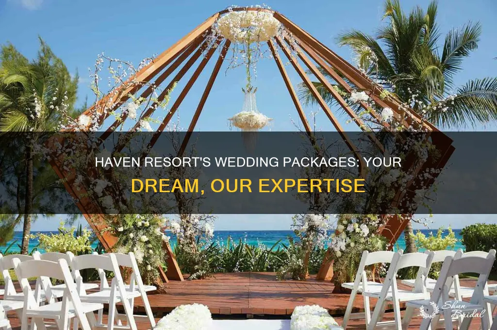 haven resort wedding packages