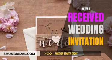 Etiquette for Handling Missing Wedding Invitations