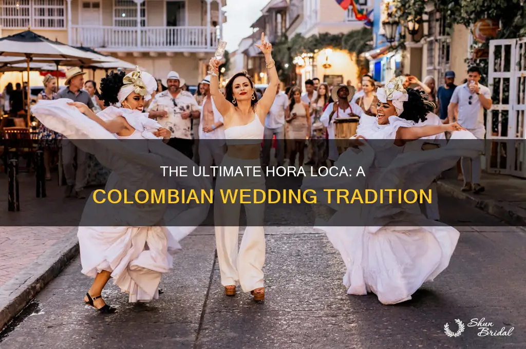 hora loca colombian wedding