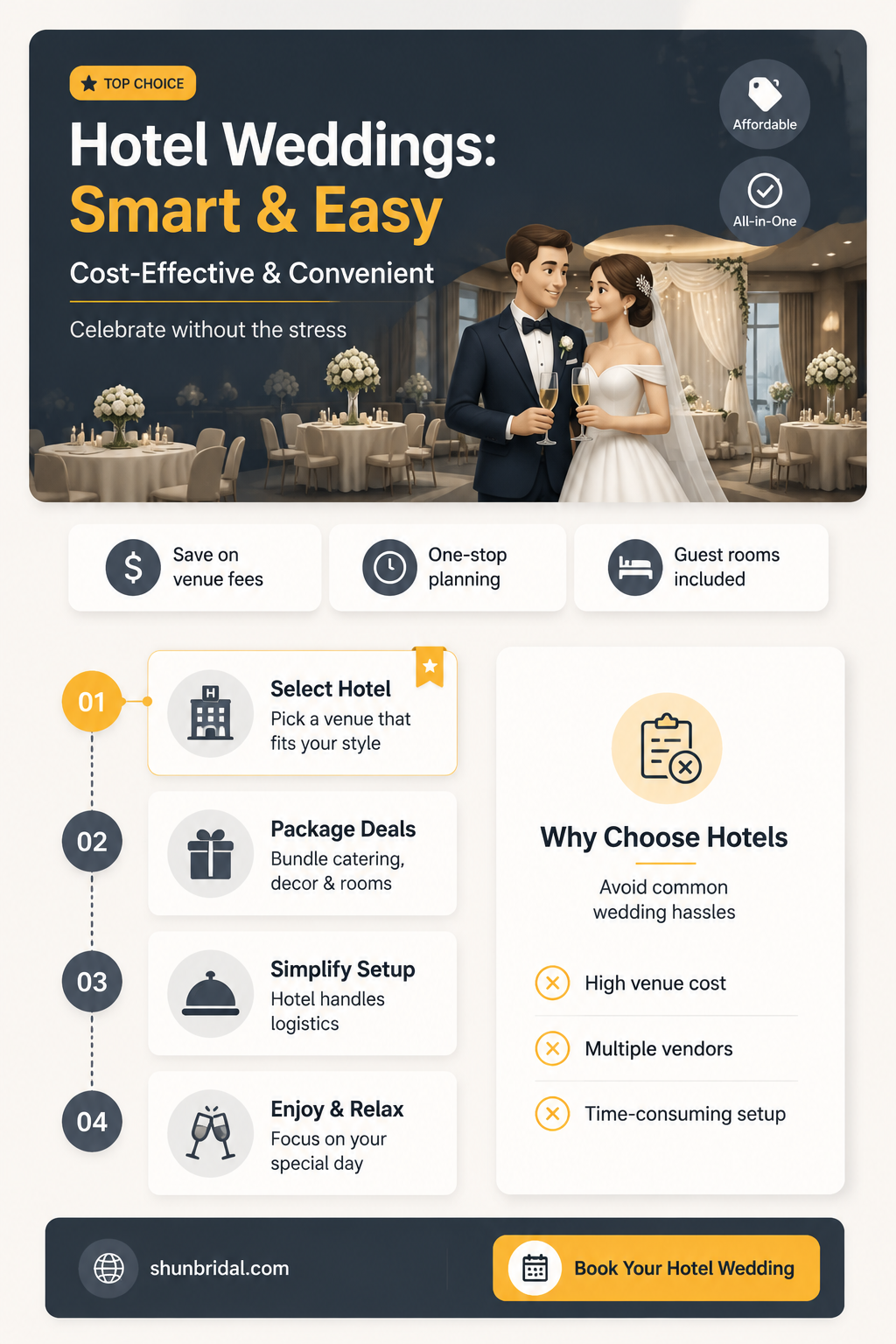 are hotel weddings cheaper