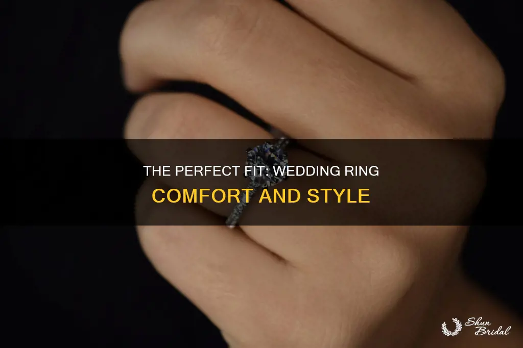how a wedding ring should fit