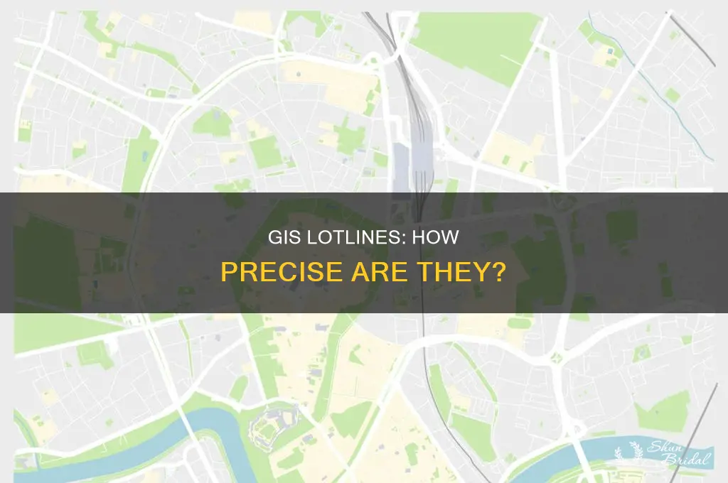 how accurate are lotlines on public wed gis