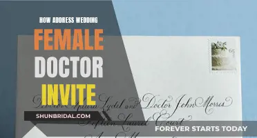 Wedding Invite Etiquette for Female Doctors: A Guide