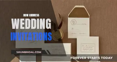 Guide to Addressing Wedding Invites: Etiquette and Tips