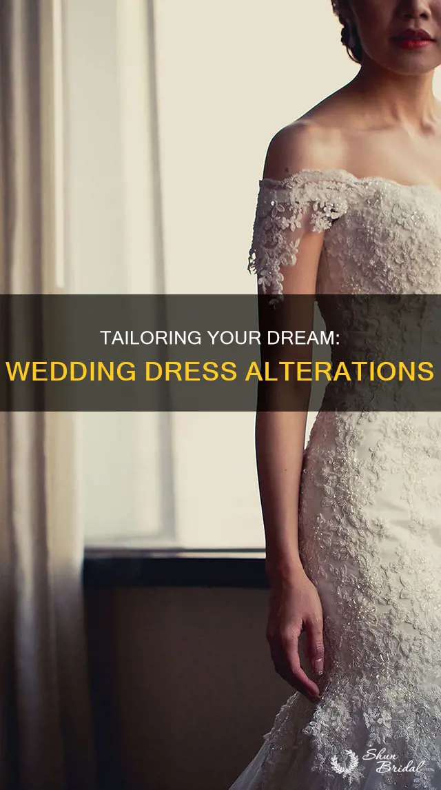 how alternattions on wedding dress works
