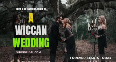 Candles in Wiccan Weddings: Symbolism and Rituals