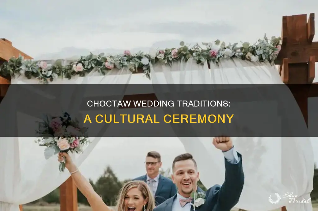 how are choctaw weddings performed