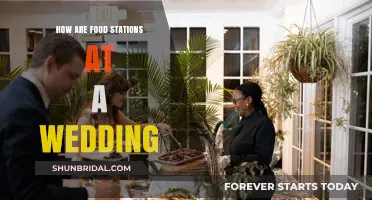 Food Stations: A Wedding Reception's Creative Catering