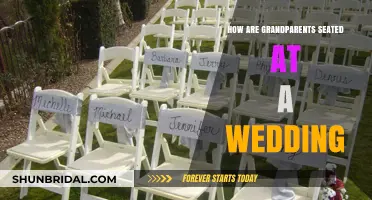 Grandparents' Seating Etiquette at Your Wedding
