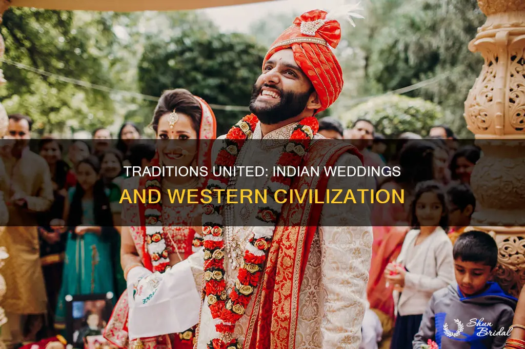 how are indian wedding traditions similar to western civilization
