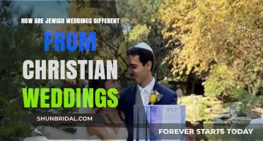 Jewish vs Christian Weddings: What Sets Them Apart?