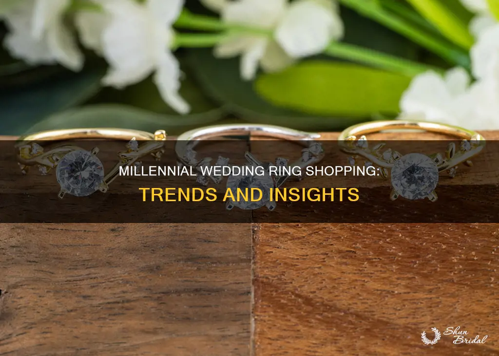 how are millenials shopping for wedding rings