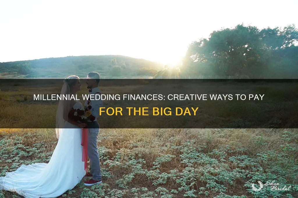 how are millennials paying for weddings