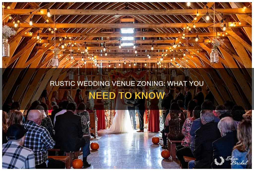how are most rustic wedding venue zoned