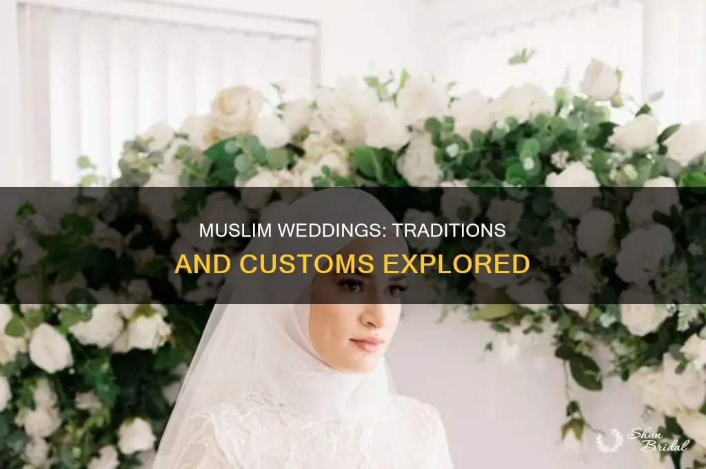 how are muslim wedding celebrated
