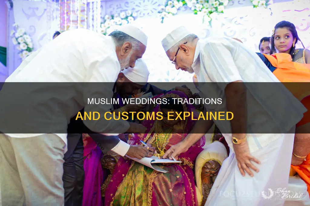 how are muslim weddings done