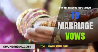 Sacred Commitments: Parallels Between Religious Vows and Marriage Promises
