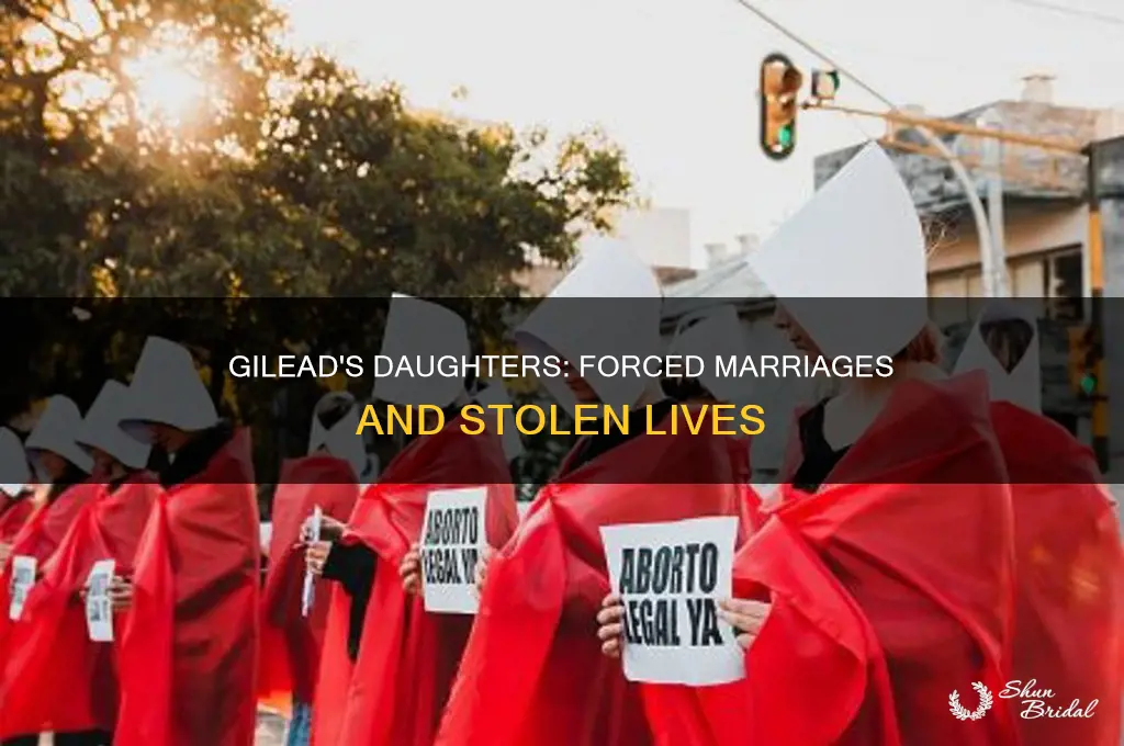 how are the daughters of gilead wed