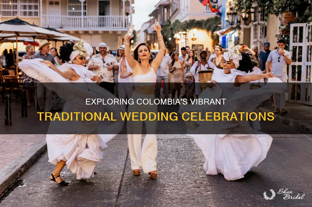how are traditional weddings celebrated in colombia