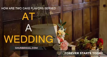 Creative Ways to Serve Two Cake Flavors at Your Wedding