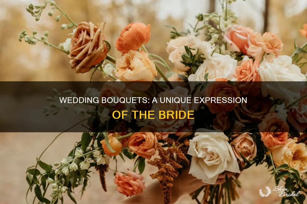 how are wedding bouquets different