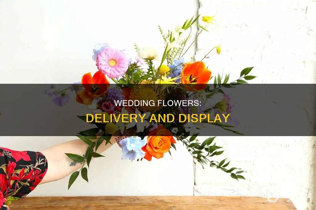 how are wedding flowers delivered