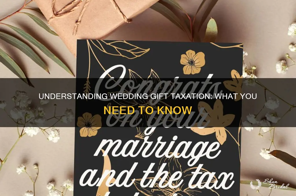 how are wedding gifts taxed