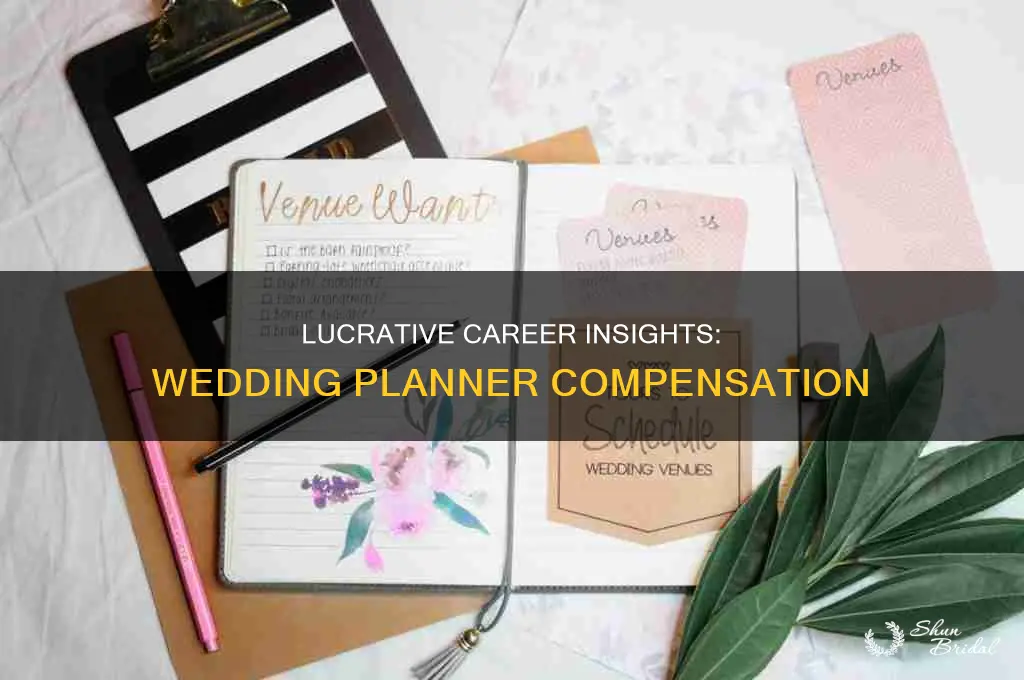 how are wedding planners compensated