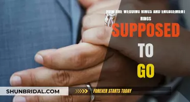 The Right Way to Wear Wedding and Engagement Rings
