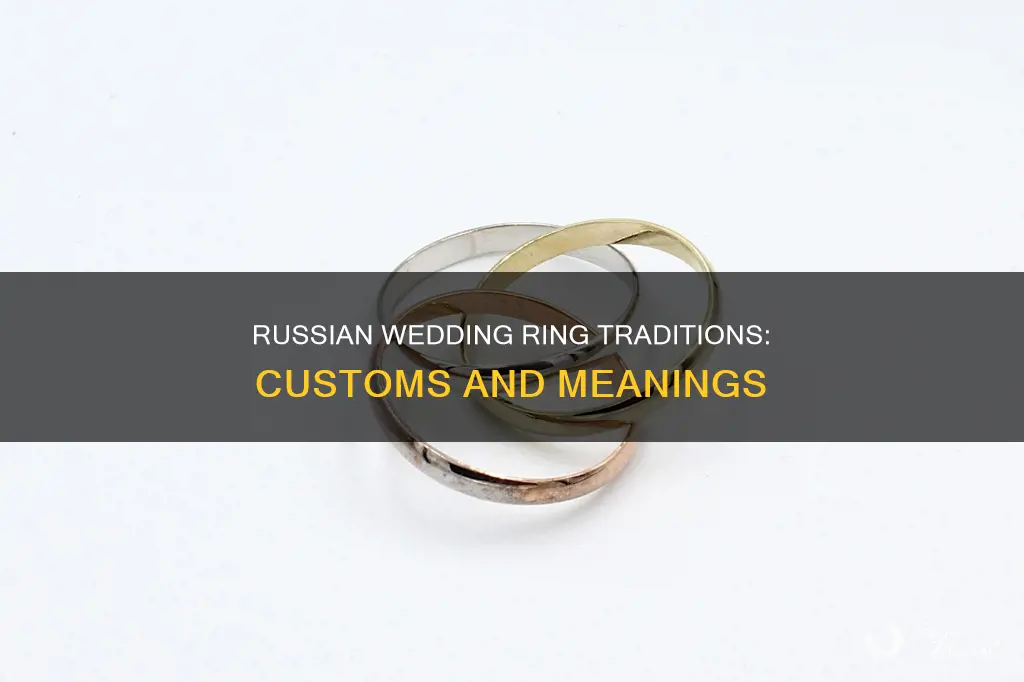 how are wedding rings worn in russia