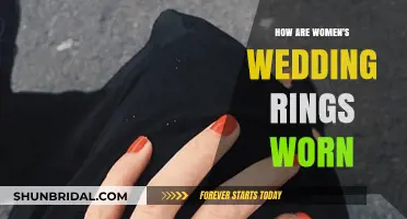 Women's Wedding Rings: Where and How to Wear Them