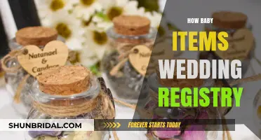 Baby Items for Your Wedding Registry: What to Add