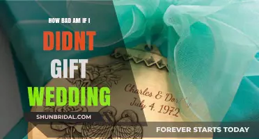 Skipping Wedding Gifts: How Thoughtless Is It Really?