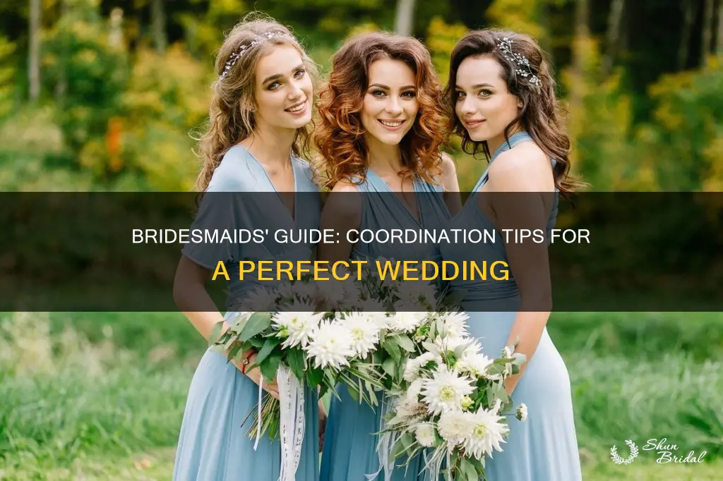 how best to coordinate bridesmaids