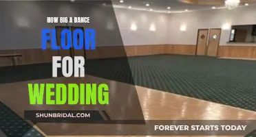 Planning the Perfect Wedding Dance Floor: Size Matters